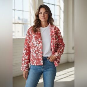 Kantha Reversible‎ Quilted Jacket Small-X-Large.